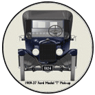 Ford Model T Pick-up 1921-25 Coaster 6